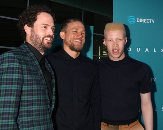 LOS ANGELES - JUL 7: Drake Doremus, Charlie Hunnam, Shaun Ross at the Equals LA Premiere at the ArcLight Hollywood on July 7, 2016 in Los Angeles, CA  KathyxHutchins