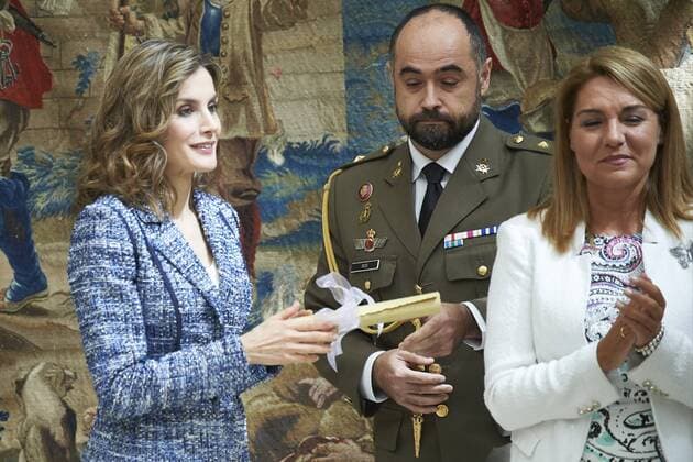 July 8, 2016 - Madrid, Madrid, Spain - Queen Letizia of Spain attended the Delivery of Queen Letizia Awards 2015 of the Royal Board on Disability at Palacio de El Pardo on July 8, 2016 in Madrid Madrid Spain  - ZUMAg15_