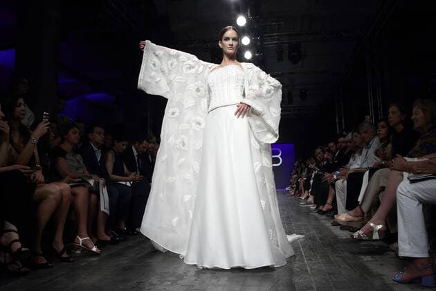 Rome Fashion Week - Renato Balestra Modenschau July 8, 2016 - Rome, Italy - Model on the catwalk for the italian designer Renato Balestra at AltaRoma Fashion Week in Rome. Rome Italy - ZUMAi15_