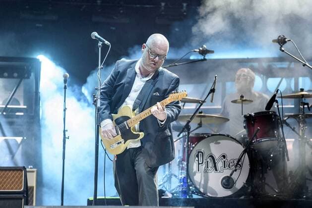 The band Pixies performs during the second day of the International Music Festival Bilbao BBK Live in Bilbao, Spain, on 8 July 2016. International music festival Bilbao BBK Live !ACHTUNG: NUR REDAKTIONELLE NUTZUNG!  GRA483 20160709-636036267269638524