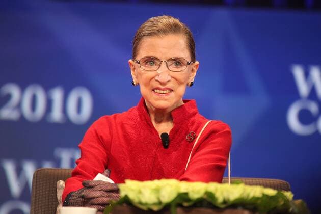 IMAGO ICONS: Ruth Bader Ginsburg Oct 26, 2010 - Long Beach, California, U.S. - The Honorable RUTH BADER GINSBURG speaks during the 2010 Women s Conference at the Long Beach Convention Center. - ZUMAsm9_