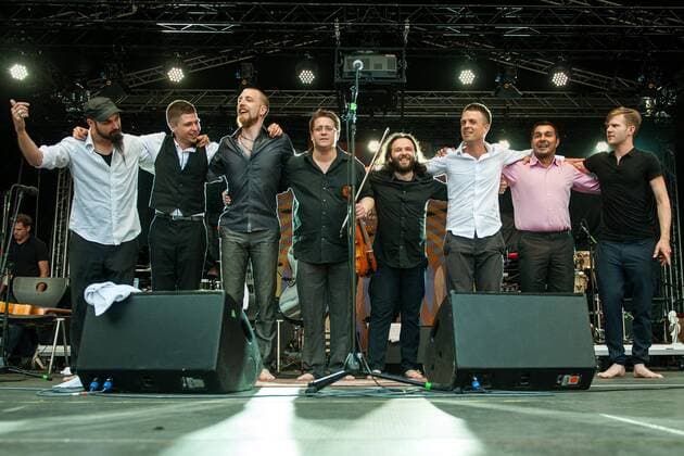 RUTH Preisverleihung auf Heidecksburg Die RUTH-Preisträger 2016 Royal Street Orchestra mit der Förder-RUTH 2016 Matthias Schriefl mit der Festival-RUTH 2016 Andrea Hotzko mit der Ehren-RUTH 2016 Stoppok - Hauptpreis zur RUTH 2016 im Bild: Royal Street Orchestra 26. Rudolstadt Festival - Roots Folk Weltmusik