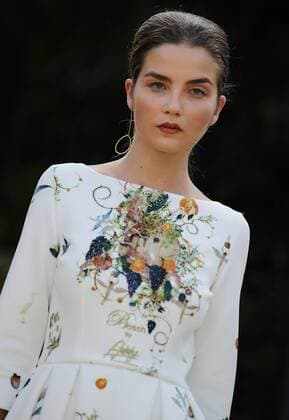 July 9, 2016 - Rome, Italy - Model on the catwalk for the Duch fashion designer ADDY VAN DEN KROMMENACKER at AltaRoma Fashion Week in Rome. Rome Italy - ZUMAi15_