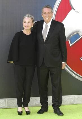 Ivan Reitman & wife Genevieve Robert GHOSTBUSTERS FILM PREMIERE Hollywood Patrick Rideaux PicturePerfect