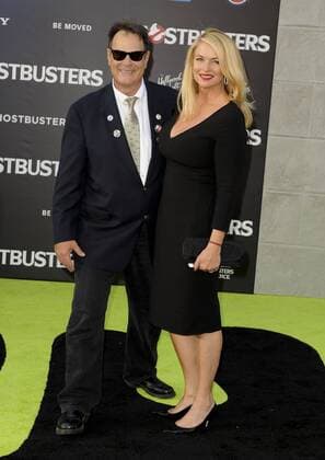 Dan Aykroyd & wife Donna Dixon GHOSTBUSTERS FILM PREMIERE Hollywood Patrick Rideaux PicturePerfect