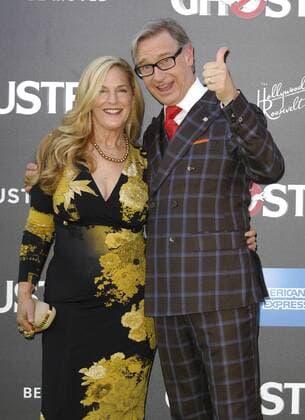 Paul Feig & wife Laurie Karon GHOSTBUSTERS FILM PREMIERE Hollywood Patrick Rideaux PicturePerfect