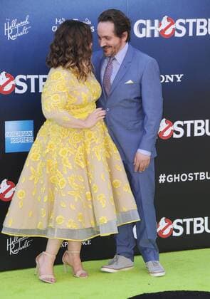 July 9, 2016 - Hollywood, CA, United States - 09 July 2016 - Hollywood, California. Melissa McCarthy, Ben Falcone. Arrivals for the Premiere Of Sony Pictures Ghostbusters held at TCL Chinese Theatre. Photo Credit: Hollywood United States - ZUMAa123