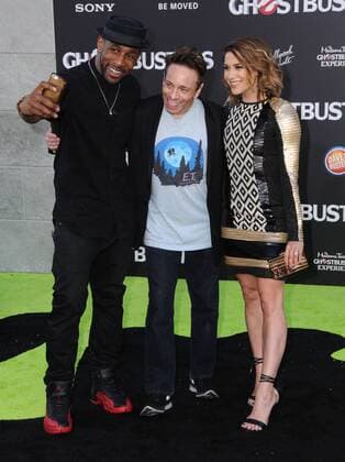July 9, 2016 - Hollywood, CA, United States - 09 July 2016 - Hollywood, California. Stephen Twitch Boss, Chris Kattan, Alison Holker. Arrivals for the Premiere Of Sony Pictures Ghostbusters held at TCL Chinese Theatre. Photo Credit: Hollywood United States - ZUMAa123