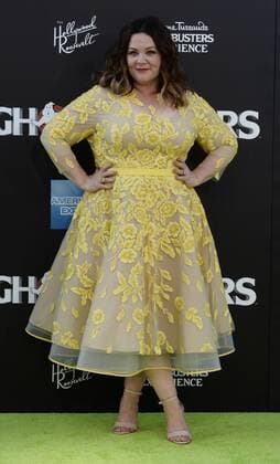 Cast member Melissa McCarthy attends the premiere of the motion picture comedy Ghostbusters at TCL Chinese Theatre in the Hollywood section of Los Angeles on July 9, 2016. Storyline: 30 years after Ghostbusters took the world by storm, the beloved franchise makes its long-awaited return. Director Paul Feig brings his fresh take to the supernatural comedy, joined by some of the funniest actors working today.  LAP2016070911 JIMxRUYMEN