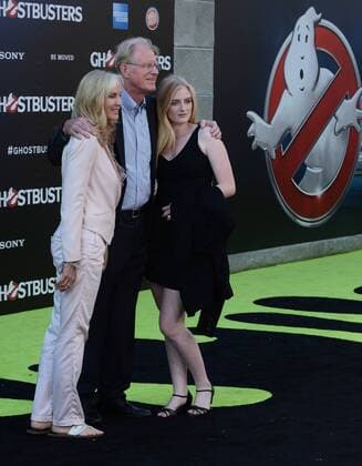 Cast member Ed Begley Jr, and his wife, actress Rachelle Carson (L) and their daughter Amanda Begley attend the premiere of the motion picture comedy Ghostbusters at TCL Chinese Theatre in the Hollywood section of Los Angeles on July 9, 2016. Storyline: 30 years after Ghostbusters took the world by storm, the beloved franchise makes its long-awaited return. Director Paul Feig brings his fresh take to the supernatural comedy, joined by some of the funniest actors working today.  LAP2016070931 JIMxRUYMEN