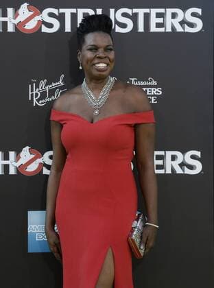 Cast member Leslie Jones attends the premiere of the motion picture comedy Ghostbusters at TCL Chinese Theatre in the Hollywood section of Los Angeles on July 9, 2016. Storyline: 30 years after Ghostbusters took the world by storm, the beloved franchise makes its long-awaited return. Director Paul Feig brings his fresh take to the supernatural comedy, joined by some of the funniest actors working today.  LAP2016070913 JIMxRUYMEN