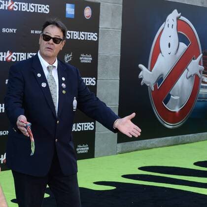 Producer Dan Aykroyd attends the premiere of the motion picture comedy Ghostbusters at TCL Chinese Theatre in the Hollywood section of Los Angeles on July 9, 2016. Storyline: 30 years after Ghostbusters took the world by storm, the beloved franchise makes its long-awaited return. Director Paul Feig brings his fresh take to the supernatural comedy, joined by some of the funniest actors working today.  LAP2016070926 JIMxRUYMEN