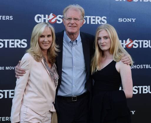 Cast member Ed Begley Jr, and his wife, actress Rachelle Carson (L) and their daughter Amanda Begley attend the premiere of the motion picture comedy Ghostbusters at TCL Chinese Theatre in the Hollywood section of Los Angeles on July 9, 2016. Storyline: 30 years after Ghostbusters took the world by storm, the beloved franchise makes its long-awaited return. Director Paul Feig brings his fresh take to the supernatural comedy, joined by some of the funniest actors working today.  LAP2016070929 JIMxRUYMEN