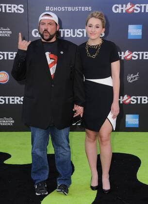 July 9, 2016 - Hollywood, CA, United States - 09 July 2016 - Hollywood, California. Kevin Smith, Harley Quinn Smith. Arrivals for the Premiere Of Sony Pictures Ghostbusters held at TCL Chinese Theatre. Photo Credit: Hollywood United States - ZUMAa123
