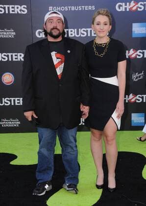 July 9, 2016 - Hollywood, CA, United States - 09 July 2016 - Hollywood, California. Kevin Smith, Harley Quinn Smith. Arrivals for the Premiere Of Sony Pictures Ghostbusters held at TCL Chinese Theatre. Photo Credit: Hollywood United States - ZUMAa123