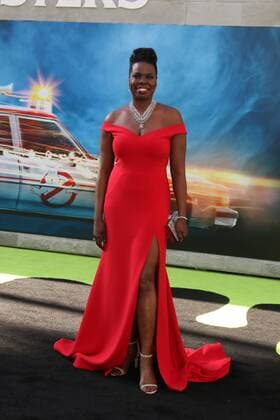 LOS ANGELES - JUL 9: Leslie Jones at the Ghostbusters Premiere at the TCL Chinese Theater IMAX on July 9, 2016 in Los Angeles, CA  KathyxHutchins