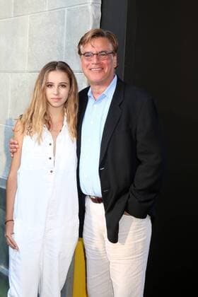 LOS ANGELES - JUL 9: Roxy Sorkin, Aaron Sorkin at the Ghostbusters Premiere at the TCL Chinese Theater IMAX on July 9, 2016 in Los Angeles, CA  KathyxHutchins