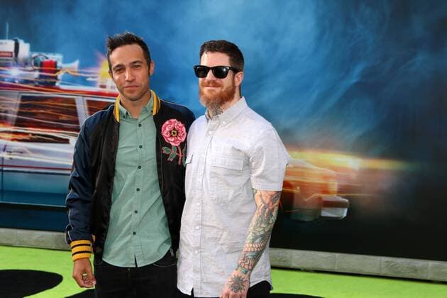 LOS ANGELES - JUL 9: Pete Wentz, Andy Hurley at the Ghostbusters Premiere at the TCL Chinese Theater IMAX on July 9, 2016 in Los Angeles, CA  KathyxHutchins