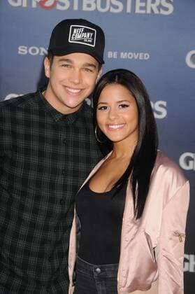 July 9, 2016 - Los Angeles, California, United States - July 9th 2016 - Los Angeles California USA - Actor AUSTIN MAHONE, KATYA HENRY at the Sony Pictures Premiere Ghostbusters held at the TCL Theater Hollywood. Los Angeles United States - ZUMAf05_