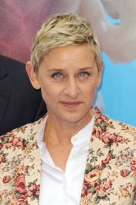American TV personality Ellen Degeneres attending the UK Gala Screening of Finding Dory , at London s Odeon Leicester Square. July 10th 2016  PTYx162212