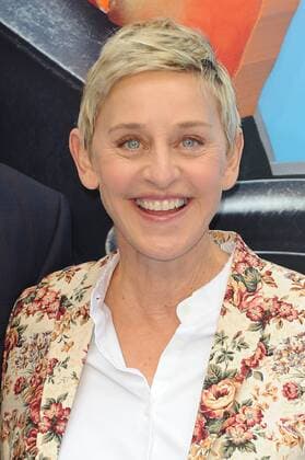 American TV personality Ellen Degeneres attending the UK Gala Screening of Finding Dory , at London s Odeon Leicester Square. July 10th 2016  PTYx162212