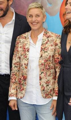 American TV personality Ellen Degeneres attending the UK Gala Screening of Finding Dory , at London s Odeon Leicester Square. July 10th 2016  PTYx162212