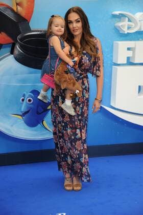 English socialite Tamara Ecclestone and daughter attending the UK Gala Screening of Finding Dory , at London s Odeon Leicester Square. July 10th 2016  TSTx162217