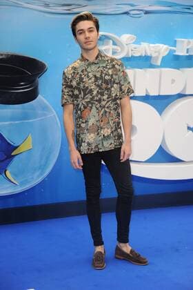 English former Union J pop star George Shelley attending the UK Gala Screening of Finding Dory , at London s Odeon Leicester Square. July 10th 2016  TSTx162217