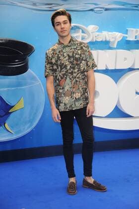 English former Union J pop star George Shelley attending the UK Gala Screening of Finding Dory , at London s Odeon Leicester Square. July 10th 2016  TSTx162217