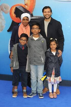 Nadiya Hussain attends the UK Gala Screening of Finding Dory at Odeon Leicester Squarein London. July 10th 2016  PTYx162212