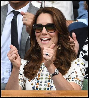 . 10 07 2016. London, United Kingdom. Wimbledon Tennis Championships 2016-Day Thirteen. The Duke and Duchess and Duchess of Cambridge the moment Andy Murray Wins The Men s Final on Centre Court, against Milos Raonic in the Wimbledon Tennis Championships 2016,  xAndrewxParsonsx xi-Imagesx IIM-13130-0110