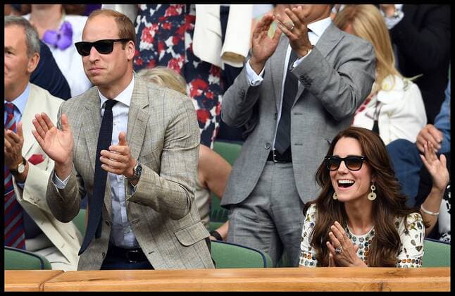 . 10 07 2016. London, United Kingdom. Wimbledon Tennis Championships 2016-Day Thirteen. The Duke and Duchess and Duchess of Cambridge, London Mayor Sadiq Khan, the moment Andy Murray Wins The Men s Final on Centre Court, against Milos Raonic in the Wimbledon Tennis Championships 2016,  xAndrewxParsonsx xi-Imagesx IIM-13130-0113