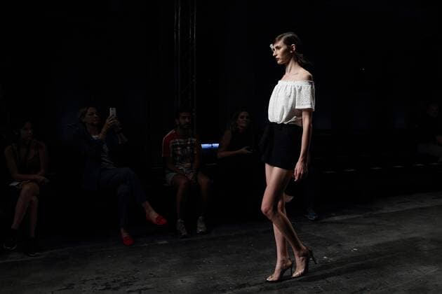July 10, 2016 - Rome, Italy - AltaRoma Rome Fashion Week at Ex Dogana in Rome. Rome Italy - ZUMAi15_