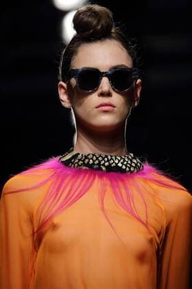 July 10, 2016 - Rome, Italy - AltaRoma Rome Fashion Week at Ex Dogana in Rome. Rome Italy - ZUMAi15_