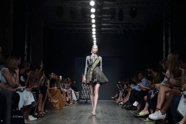 Themen der Woche July 10, 2016 - Rome, Italy - AltaRoma Rome Fashion Week at Ex Dogana in Rome. Rome Italy - ZUMAi15_