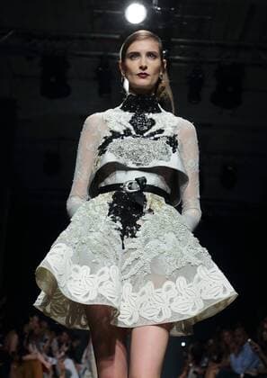 July 10, 2016 - Rome, Italy - AltaRoma Rome Fashion Week at Ex Dogana in Rome. Rome Italy - ZUMAi15_