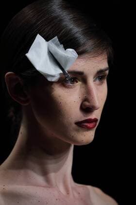 July 10, 2016 - Rome, Italy - AltaRoma Rome Fashion Week at Ex Dogana in Rome. Rome Italy - ZUMAi15_