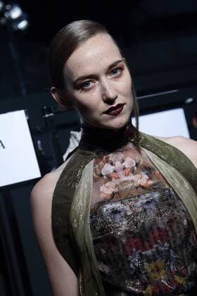 July 10, 2016 - Rome, Italy - AltaRoma Rome Fashion Week at Ex Dogana in Rome. Rome Italy - ZUMAi15_