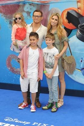 Joe Swash and Stacey Solomon attend the UK Gala Screening of Finding Dory at Odeon Leicester Square in London. July 10th 2016  PTYx162212