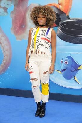 Fleur East attends the UK Gala Screening of Finding Dory at Odeon Leicester Square in London. July 10th 2016  PTYx162212