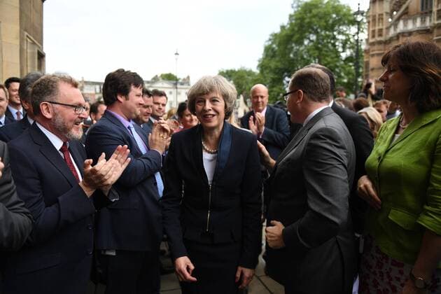 . 11 07 2016. London, United Kingdom. Theresa May to be new Prime Minister. Theresa May delivers a Speech after it s been announced she will be the prime minister on Wednesday.  xAndrewxParsonsx xi-Imagesx IIM-13142-0002