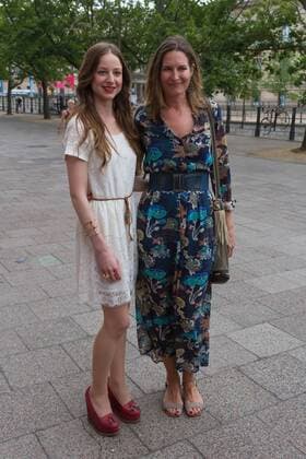 Sandra von Ruffin und Tita von Hardenberg - Premiere Der Traum von Olympia - Die Nazi-Spiele von 1936 im Zeughaus in Berlin am 11.07.2016. Premiere Der Traum von Olympia - Die Nazi-Spiele von 1936