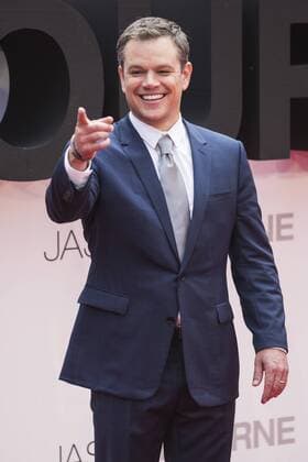 London, UK. 11 July 2016. Actor Matt Damon. Red carpet arrivals for the European Premiere of the Universal movie Jason Bourne (2016) in London s Leicester Square. European Premiere of Jason Bourne, London, UK 