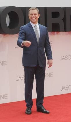 July 11, 2016 - England, United Kingdom - Matt Damon attends the European Premiere of Jason Bourne at Odeon Leciester Square. United Kingdom - ZUMAs147