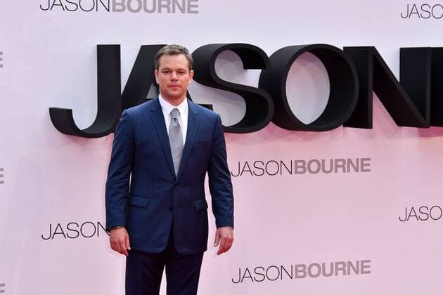 . 11 07 2016. London, United Kingdom. Jason Bourne UK film premiere. Matt Damon attends premiere for fifth instalment in the Bourne franchise, at Odeon Leicester Square, London.  xNilsxJorgensenx xi-Imagesx IIM-13145-0035