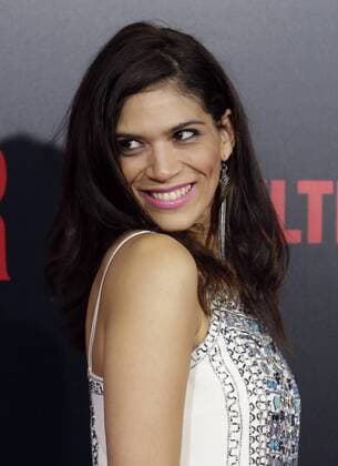 Laura Gomez arrives on the red carpet at The Infiltrator New York premiere at AMC Loews Lincoln Square Theater on July 11, 2016 in New York City.  NYP20160711155 JOHNxANGELILLO