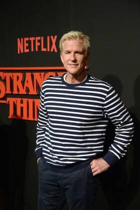 Cast member Matthew Modine attends Netflix s supernatural mystery thriller Stranger Things at Mack Sennett Studios in Los Angeles on July 11, 2016. Storyline: A strange town where everyone knows everyone Is subject to a peculiar incident. The town then undergoes a state of panic, before the government becomes involved.  LAP2016071103 JIMxRUYMEN