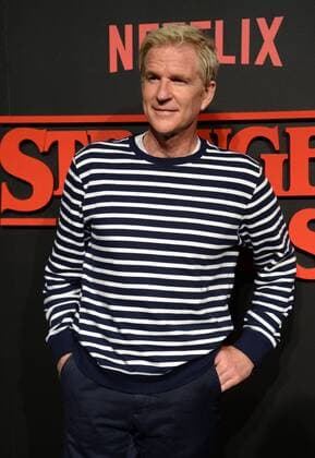 Cast member Matthew Modine attends Netflix s supernatural mystery thriller Stranger Things at Mack Sennett Studios in Los Angeles on July 11, 2016. Storyline: A strange town where everyone knows everyone Is subject to a peculiar incident. The town then undergoes a state of panic, before the government becomes involved.  LAP2016071112 JIMxRUYMEN