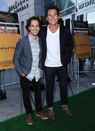 July 11, 2016 - Hollywood, CA, United States - 11 July 2016 - Hollywood, California. Matt Bush, Jay Hayden. Arrivals for the Los Angeles premiere of Vertical Entertainment s Undrafted held at Arclight Hollywood. Photo Credit: Hollywood United States - ZUMAa123