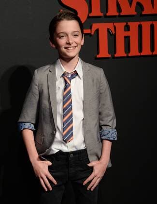 Cast member Noah Schnapp attends Netflix s supernatural mystery thriller Stranger Things at Mack Sennett Studios in Los Angeles on July 11, 2016. Storyline: A strange town where everyone knows everyone Is subject to a peculiar incident. The town then undergoes a state of panic, before the government becomes involved.  LAP2016071127 JIMxRUYMEN